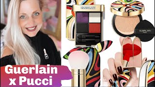 Guerlain x Pucci  Guerlain and Pucci Makeup Collection 2024 Fall  Guerlain Pucci Swatches [upl. by Agace493]