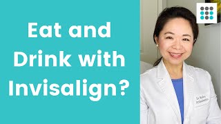 EATING AND DRINKING WITH ALIGNERS l Dr Melissa Bailey [upl. by Turnbull243]