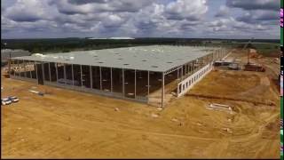 Construction Bolesławiec Poland – Rhenus Warehousing Solutions [upl. by Haywood]