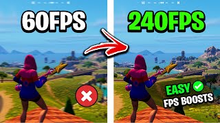 Fix FPS Drops amp BOOST FPS In Fortnite Chapter 5 Easy Steps [upl. by Nus801]