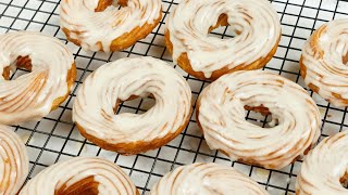 How To Make Honey Crullers  Tim Hortons Honey Cruller Recipe [upl. by Rider]