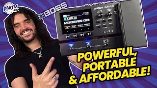 An Amp amp Effects Modeller Thats As Powerful As It is Portable  BOSS GX10 Demo [upl. by Amerd]