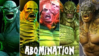 Evolution of Abomination in games [upl. by Johppah]