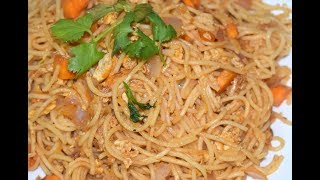 Egg Noodles Recipe in Malayalam  Indian Style Egg Noodles  How to make Spicy Chinese Egg Noodles [upl. by Bounds841]