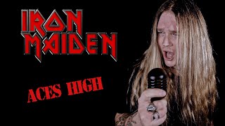 ACES HIGH Iron Maiden  Tommy Johansson [upl. by Notslar]