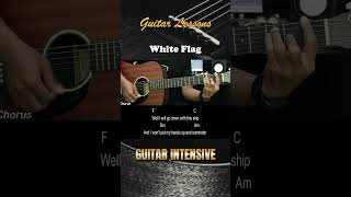 White Flag  Dido  EASY Guitar Tutorial with Chords  Lyrics  Guitar Lessons [upl. by Aleinad]