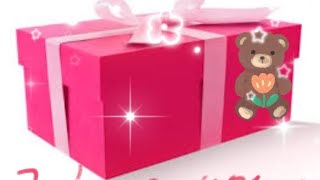 new video pink box unboxing🎀🎀 💓💓 [upl. by Aynotak]