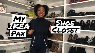 How I Built My IKEA Pax Shoe Closet  Plan Build Assemble and Arrange [upl. by Bastien]