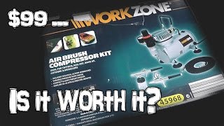 99 Aldi Airbrush Kit  Is it worth it [upl. by Hump]