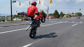 The Best Supermoto Stunt Ride Of The Year  Colorado Streets USA [upl. by Beall]