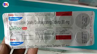 Lanzol 30mg Tablet  Lansoprazole Tablet  Lanzol Tablet Uses Benefits Dosage review in hindi [upl. by Ennoid]