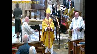 St Wystans Repton Communion for Ascension 9th May 2024 [upl. by Apgar634]