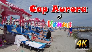 Plaja din Venus si Cap Aurora  The beach at Venus and Cap Aurora Romania 4K  travel calatorie [upl. by Adiell]