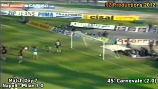 Road to Scudetto  19891990  SSC Napoli All Goals part 12 [upl. by Nojid]