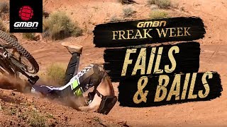 The Worlds Freakiest Fails And Bails  Freak Week MTB Crash Compilation Special [upl. by Opal]