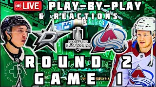 NHL Game 1 WATCH PARTY  Avalanche vs Stars  May 7 2024 [upl. by Shull]