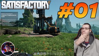 Satisfactory  Gameplay PC  01 [upl. by Akkire345]