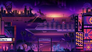 Disney Cruise Line Roku Screensaver [upl. by Llekim]