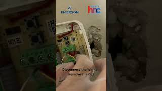 🔧🏠 Emerson Thermostat Installation  Thermostats  PartsHnC [upl. by Drofkcor]