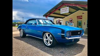 For Sale 1969 Chevrolet Camaro RS Convertible Restomod LS Conversion [upl. by Latham906]