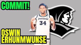 COMMIT Oswin Erhunmwunse commits to Providence [upl. by Larry333]