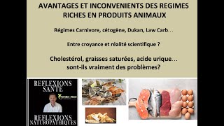 Avantages et inconvénients dune alimentation riche en produits animaux [upl. by Catharine]