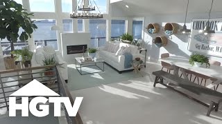 Interior WalkThrough  HGTV Dream Home 2018  HGTV [upl. by O'Rourke]