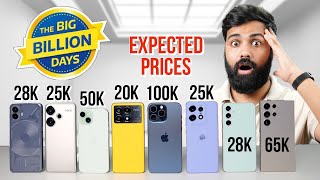 Revealing Prices of Android amp iPhones in Flipkart Big Billion Days 2024 🤯 [upl. by Edrock]