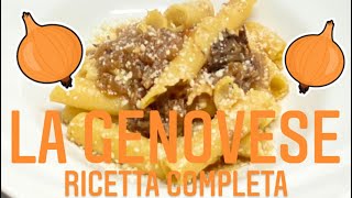 🧅La Genovese🧅 Ricetta completa [upl. by Shifrah]