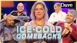 Lou Sanders ICECOLD Comebacks  Mel Giedroyc Unforgivable  Dave [upl. by Lrem]