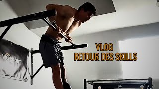 Training Vlog Homegym  Retour des Skills [upl. by Showker]