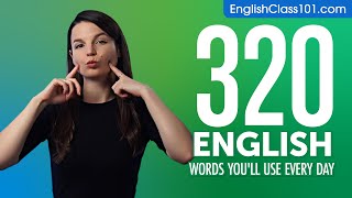 320 English Words Youll Use Every Day  Basic Vocabulary 72 [upl. by Svetlana]