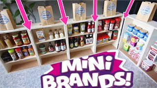 DIY MINI BRANDS MINI MART EASY CHEAP TUTORIAL [upl. by Shama607]