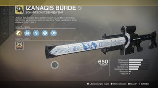 Destiny 2680 Izanagi’s Bürde abholen  Quest ablauf  Infos s Beschreibung HDPS4 [upl. by Kubiak]