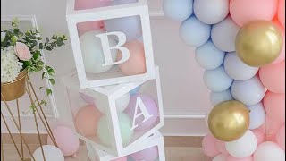 caja para baby shower [upl. by Burk930]