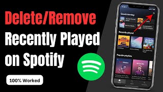 How to Delete Recently Played on Spotify 2024  3 Ways [upl. by Uon]