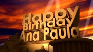 Happy Birthday Ana Paula [upl. by Dove802]