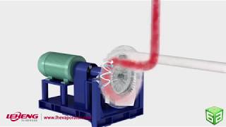 LH Evaporator Rising Film Evaporator Working Animation Climbing Film Evaporator Design [upl. by Leveroni416]