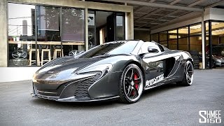 McLaren 650S Spider w Armytrix Performance Exhaust  Loud Sounds [upl. by Edythe]