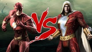 Injustice Gods Among Us The Flash vs Shazam [upl. by Avivah]