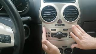 Opel Corsa Vauxhall Corsa How To Remove Radio [upl. by Alister]