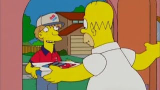 The Simpsons  UK Dominos Advert 2006 [upl. by Naelcm]