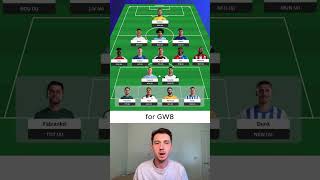 WILDCARD DRAFT FOR GW8 fpl fantasypremierleague premierleague [upl. by Mercola]