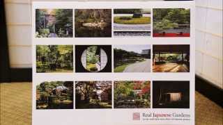 Real Japanese Gardens Wall Calendar 2014  Kyotos and Tokyos best garden pictures [upl. by Ferne]