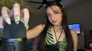 ASMR for Sleep  Mic Scratching on Foam Cover Nail Tapping Hand Sounds [upl. by Aprilette574]