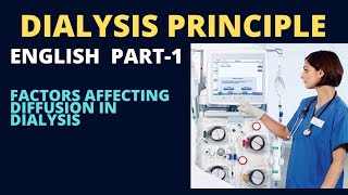 Dialysis principle in english [upl. by Anitsirhcairam]