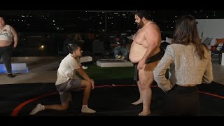 Pro Sumo Wrestler Slams Everyone at the House Ft Ed Matthews Bdave N More N3ons 30 Day Challenge [upl. by Blanc]