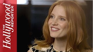 TIFF The Martian Star Jessica Chastain calls Matt Damon “Movie Star and a Chameleon Actorquot [upl. by Louanne]