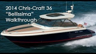 2014 Chris Craft Corsair 36 2 [upl. by Aliban]