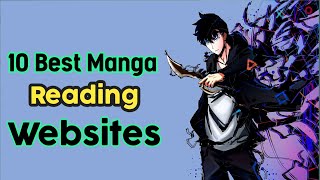 10 BEST MANGA READING WEBSITES [upl. by Nnaharas]